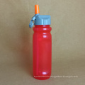 Plastic Sport Bottle with Straw